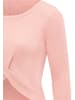 leo basics Strickpullover in Rosa