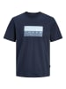 JACK & JONES PLUS T-shirt in Outer Space
