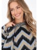 IZIA Women Sweater in black multicolor