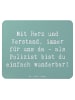 Mr. & Mrs. Panda Mouse Pad Spruch Polizist Wunderbar mit Spruch in Meeresbrise
