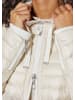 MADELEINE Steppjacke im Material-Mix in kitt