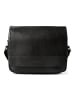 Greenburry Fiorentina Umhängetasche Leder 33 cm black
