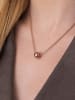 PURELEI Kette Minimalist Orb 40–45 in Rosegold