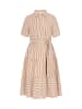 usha BLUE LABEL Women Dress in brown offwhite