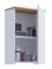 VCM  Hängeschrank Badregal Badmöbel Wandschrank Cosila in Weiß / Honig-Eiche