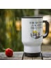 Mr. & Mrs. Panda Kaffeebecher Rabe Sombrero mit Spruch in Weiß