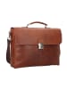Esquire Dallas Aktentasche Leder 40 cm Laptopfach braun