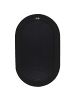 Beliani Wandspiegel MASSILLY in Schwarz - (W) 43 x (H) 69 x (L) 4 cm