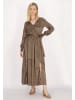 Albee Women Dress in Grün Orange