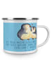 Mr. & Mrs. Panda Pott 1. Hochzeitstag Papierhochzeit mit Spruch in Sky Blue