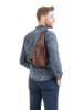 piké Crossover Bag echt Leder in braun