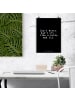 Mr. & Mrs. Panda Poster Don't worry, don't cry... mit Spruch in Schwarz