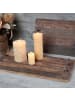 Chic Antique Holztablett mit Henkel Grimaud in Natur