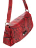 NAEMI Damen Schultertaschen in Weinrot