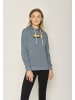 GreenBomb Hoodie Nature Sunset Sail in Altes Blau