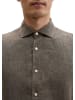 Marc O'Polo Haifischkragen-Hemd shaped in Dark Blue