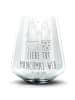 Mr. & Mrs. Panda Tumbler Kaktus Liebe mit Spruch in Transparent