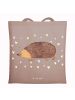 Mr. & Mrs. Panda Schultasche Igel Herzen ohne Spruch in Braun Pastell