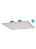 näve LED Aufbaupanel "Sorriso" in weiß - (L)45cm x (B)45cm x (H)5cm