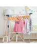 relaxdays 20 x Kinderkleiderbügel in Natur - (B)30,5 x (H)19 x (T)1 cm