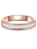 Glanzstücke München Ring aus Sterling Silber mit Zirkonia in roségold