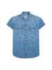 Wrangler Jeanshemd Shortsleeve Stylized Western in Hazy Horizon