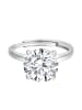 Lulu & Jane Ring aus Messing mit Zirkonia in silber