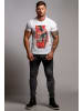 Reichstadt Herren Relaxed Fit T-Shirt in White