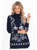 usha FESTIVAL Sweater in navy