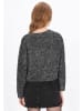 DreiMaster Women Cardigan in dark grey melange