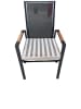 Sansibar Sansibar Garden Dream Sitzkissen, 45x47 cm in Taupe gestreift/Taupe