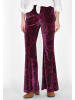 usha FESTIVAL Women Pants in violet multicolor
