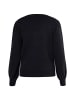 usha BLACK LABEL Strickpullover in Schwarz