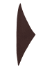 Marc O'Polo DENIM Strick-Dreiecksschal in Dark Brown Melange