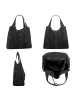 Forty degrees Shopper in schwarz