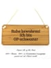 Mr. & Mrs. Panda Firmenschild OP-schwester mit Spruch in Keine Angabe