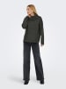 ONLY Strickpullover in Dark Grey Melange