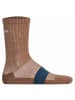 SALOMON Socken 2er Pack in Blau/Braun