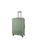 Franky 75er Spinner Dehnfalte ABS13 Hartschalenkoffer mit TSA-Schloss in green II