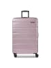Franky Munich 4.0 4 Rollen Trolley L 76 cm mit Dehnfalte shiny rose shiny