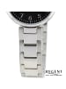 Regent Armbanduhr-Analog silber klein (ca. 26mm) Regent Metallarmband