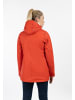 DreiMaster Damen Regenjacke Mit Teddyfutter in Rot