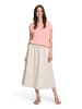 BETTY & CO Midirock mit elastischem Bund in Grau