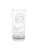 Mr. & Mrs. Panda Wasserglas Hund Cavalier King Charles Spaniel m... in Transparent