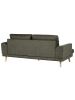 Beliani 3-Sitzer Sofa KILDAL in Grün - (W) 214 x (H) 90 x (L) 96 cm