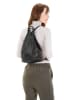 piké Rucksack echt Leder in schwarz