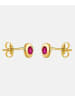 Vanlere Ohrstecker aus 375 Gelbgold