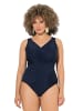 Ulla Popken Badeanzug in marine