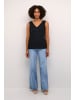 Kaffe Ärmellose Bluse KAmilia Regular fit in Black Deep