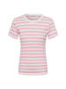 Marie Lund T-Shirt in weiß rosa - 0003
